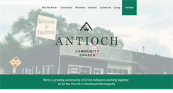 Desktop Screenshot of antiochcommunity.org